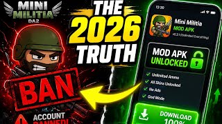 Why Mini Militia Mod APKs DON'T Work Anymore (The Truth)🛑 screenshot 5