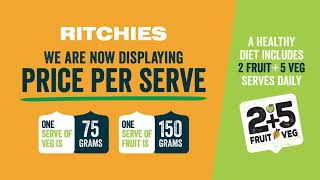 Ritchies Produce Price Per Serve. by Ritchies IGA 24 views 2 months ago 1 minute, 5 seconds