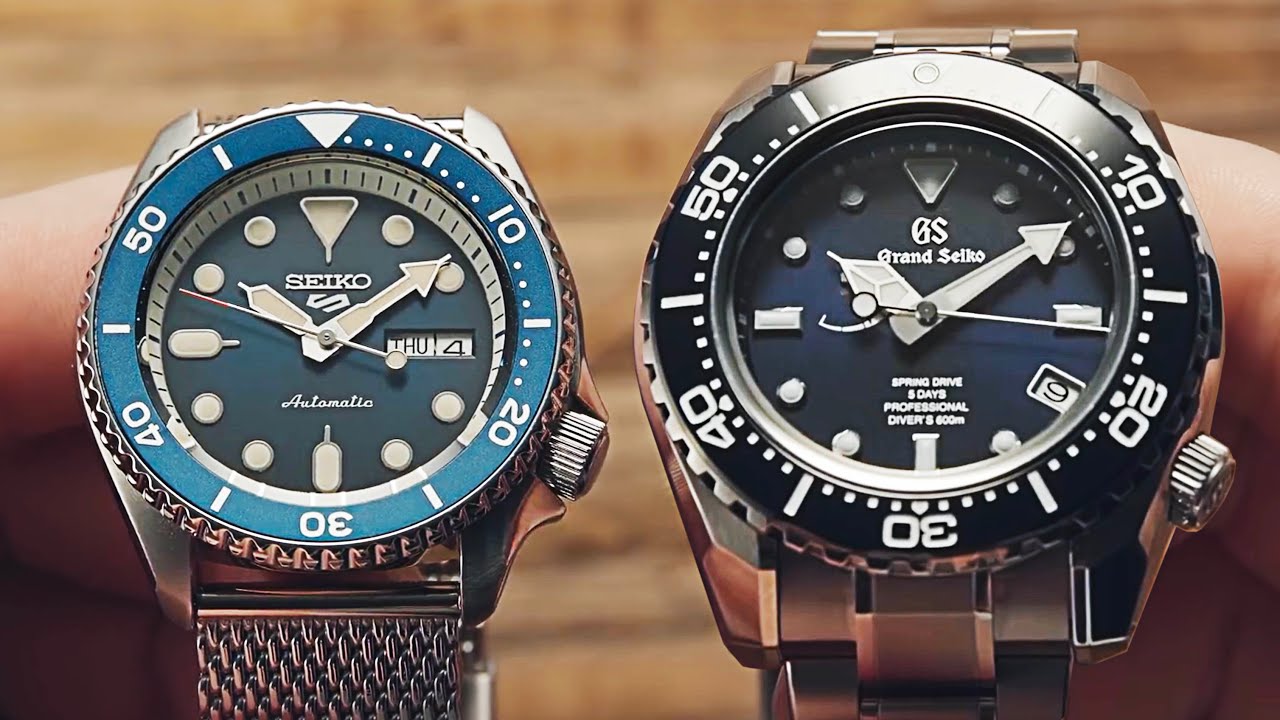 Cheap Seiko vs Expensive Grand Seiko | Watchfinder & Co. - YouTube