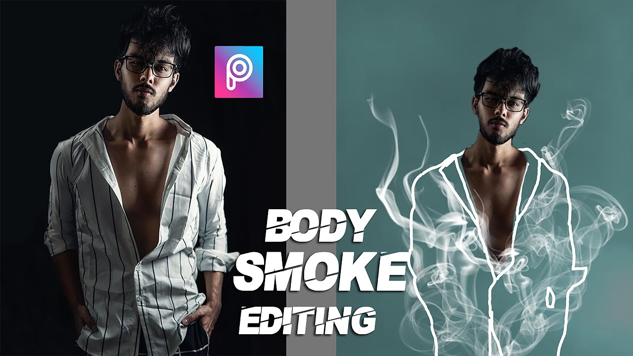 Body smoke editing picsart tutorial 2020 |smoke on body concept editing |Mk Design