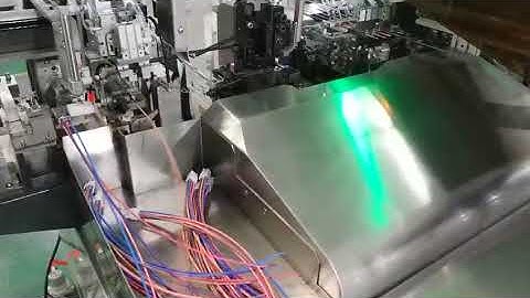 full Automatic terminal housing insertion,connector assembly terminal crimping machine