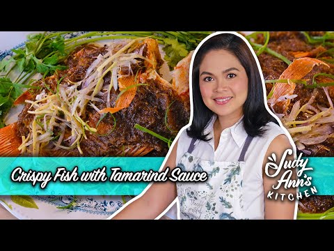 Crispy Fish with Tamarind Sauce | Judy Ann's Kitchen