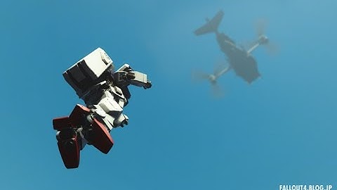 fallout4 MOD Review - Power Armor Airdrop v1.0