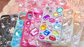 キラキラ宝石デコ電スマホケース本とコレクションの紹介