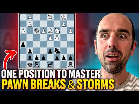 Deeply Learn Pawn Breaks and Pawn Storms With This One Position