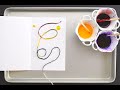 String Painting: A Beautiful Art Technique using Ink or Liquid Watercolors