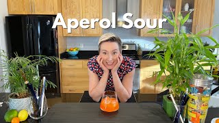 How to Make an Aperol Sour | An Aperol Apertivo Cocktail