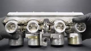 CB750FB RC04 純正 キャブレター動作はこんな感じです。