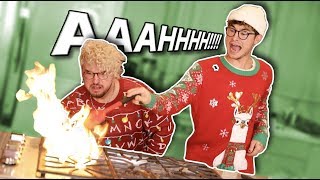 CHRISTMAS COOKING W/ KNJ *GONE WRONG*