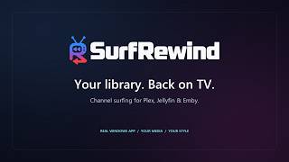 SurfRewind: Free TV Channel Surfing for Plex, Jellyfin & Emby screenshot 3