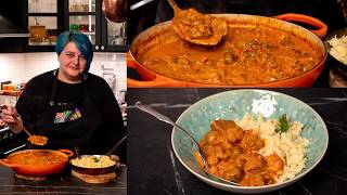Tocană de porc cu ciuperci, smântână și Spätzle (găluște nemțești) rețeta de papricaș Savori Urbane