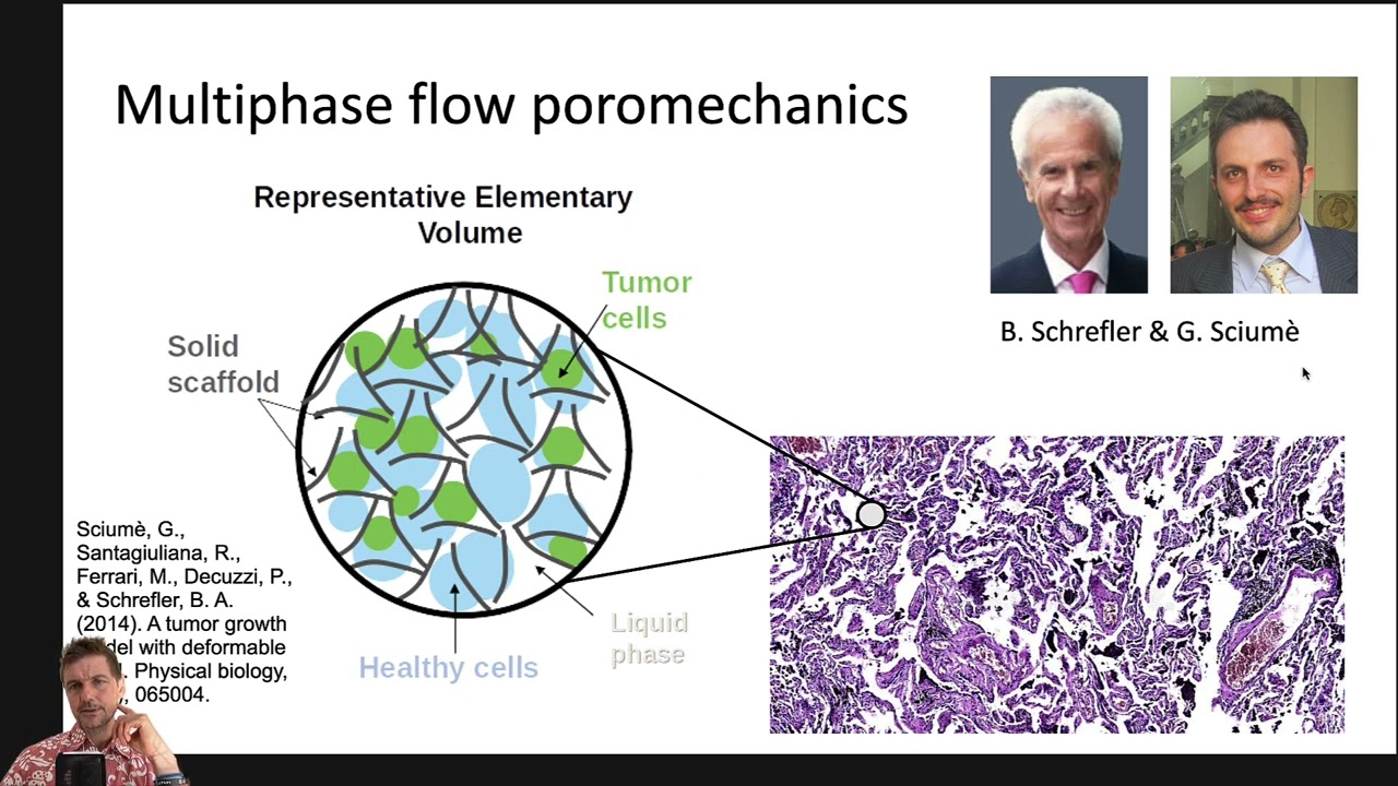 Oncomechanics digital twins of physiological processes
