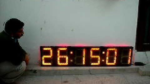 Stopwatch LED Clock ,  Cosycom LED Guru