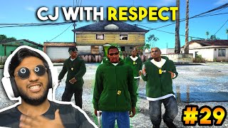 CJ IS BACK IN GROVE STREET WITH RESPECT! (GTA San Andreas Real Graphics Mod in Hindi Part 29)