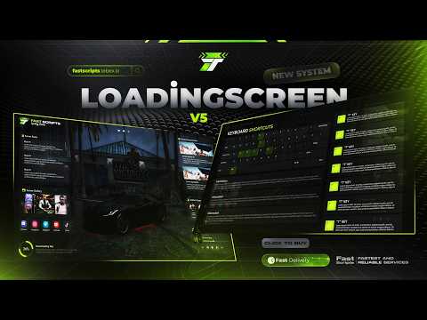 Fast Scripts Loading Screen V5 FiveM | discord.gg/fastscripts