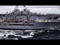Double Underway Replenishment • U.S. Navy