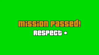 GTA Mission passed green screen | no copyright