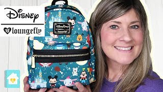 The Little Mermaid Loungefly Mini Backpack & Purse Disney Unboxing