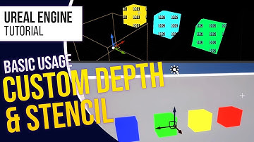 UE5 l Basic Usage of Custom Depth & Stencil l Shader Tutorial l Unreal Engine 5