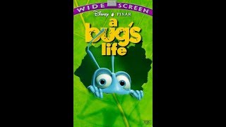 Opening to A Bug's Life - Widescreen 1999 VHS