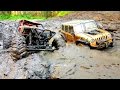 RC Extreme Pictures — RC Cars OFF Road 4x4 Adventure — Mudding 4x4 Trucks Jeep VS Axial Wraith