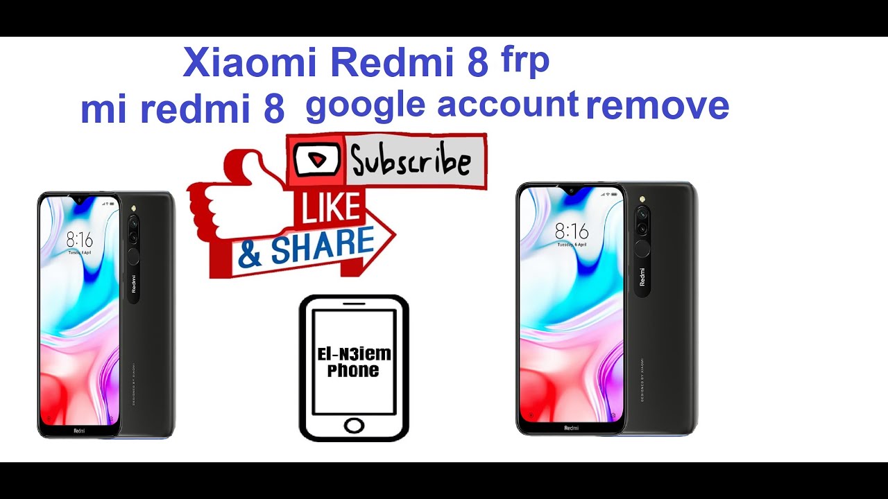 Redmi 8 Google Account