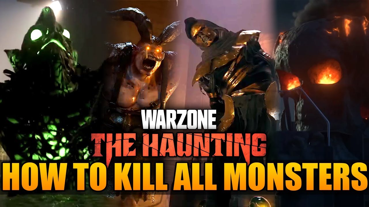 How To Kill All Monsters in Warzone Operation Nightmare (The Haunting Event)