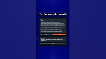 Text Summarization using T5