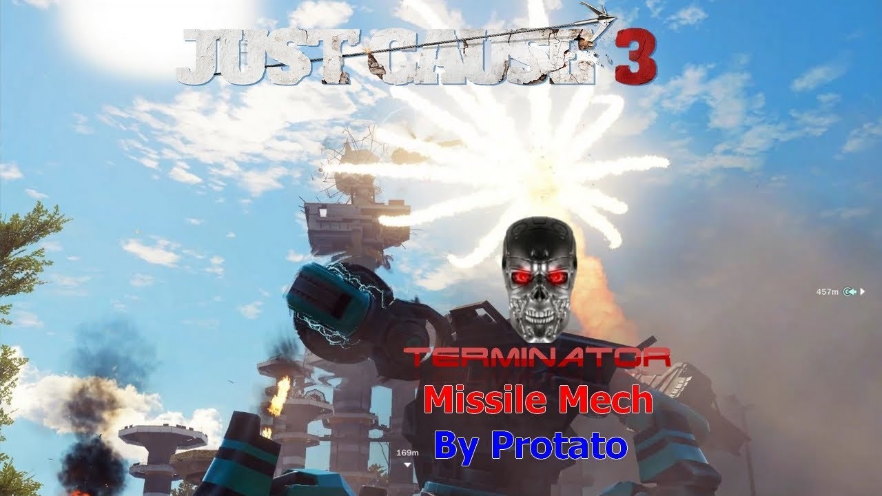 watershed Just Cause 3 Terminator Missile Mech