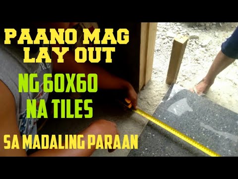 Video: Paano maglatag ng mga tile nang mabilis at mahusay