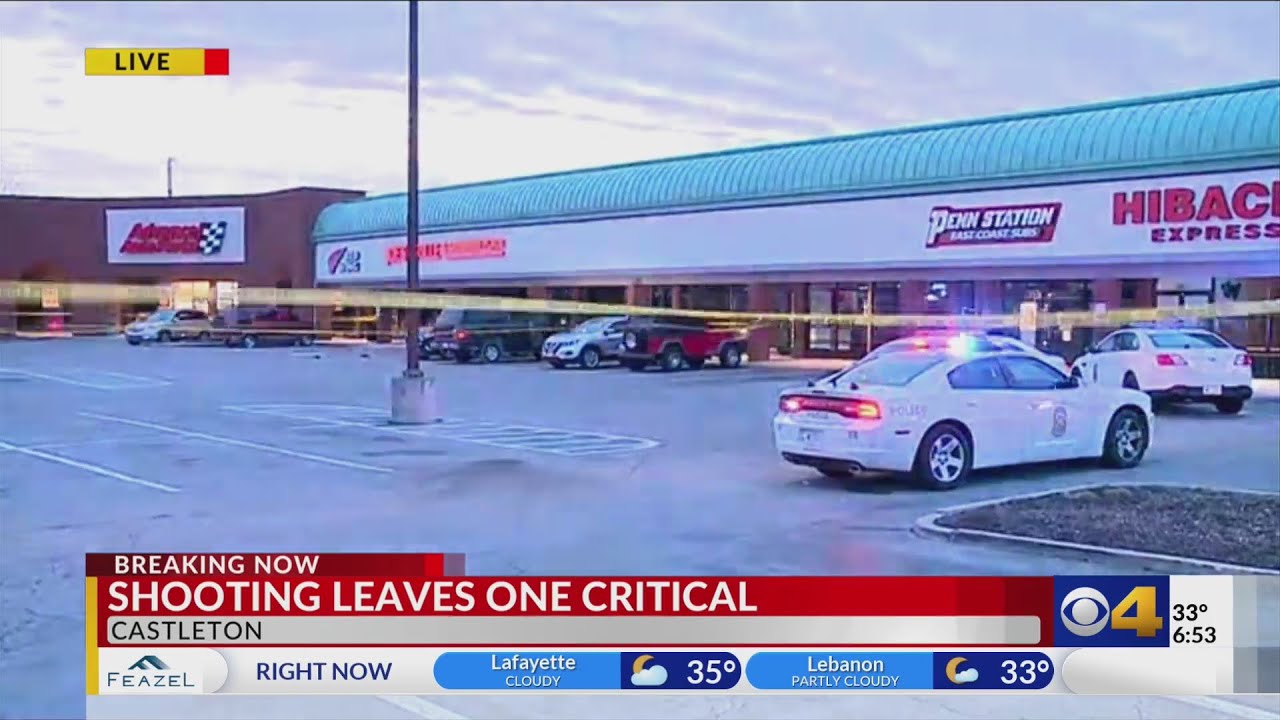 Person in critical condition after shooting in Castleton area - YouTube
