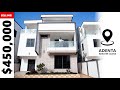 House Tour 6 • Inside a $450,000 Modern House with 2 living room and 2 Kitchen in Accra