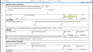 IMM5257 Visa Application Form - IRCC Canada - Step-by-Step