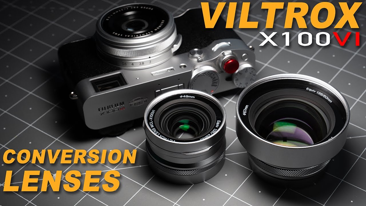 Конверсионные объективы Viltrox для камер Fujifilm X100! Широкоугольный объектив WCL-X100VI и тел...
