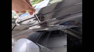 スイフト ドアバイザー 1台分4枚セット 83905-71l00 スズキ純正 - YouTube