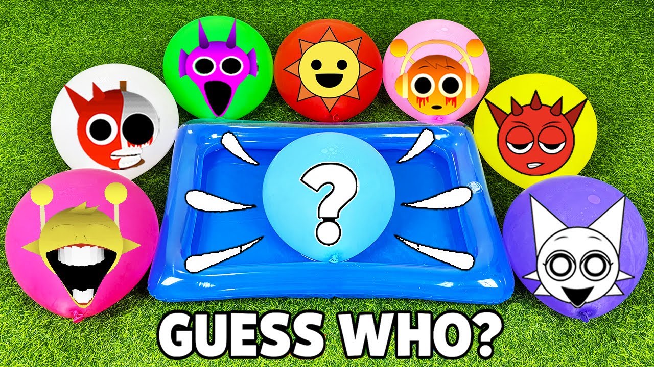 🎈 Sprunki Balloon Pop Fever! 🎈 Let’s Pop Them All and Guess Which Sprunki Appears! 💖🌟