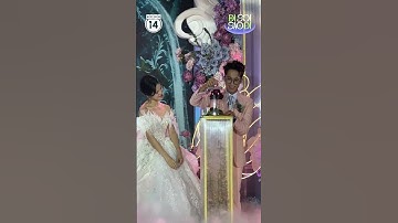 Cận cảnh nghi thức "nuốt chìa khoá" độc lạ trong đám cưới Tizi - Đích Lép