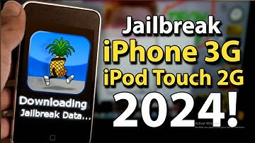 How to Jailbreak iPhone 3G/iPod Touch 2G MB Model (2024 Tutorial)