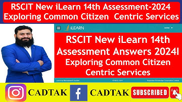RSCIT New iLearn 14th Assessment Answers 2024 |