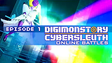 Digimon Cyber Sleuth - PVP / Online Battles (with timestamps) - Episode 1