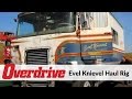 Evel Knievel haul rig rolls again