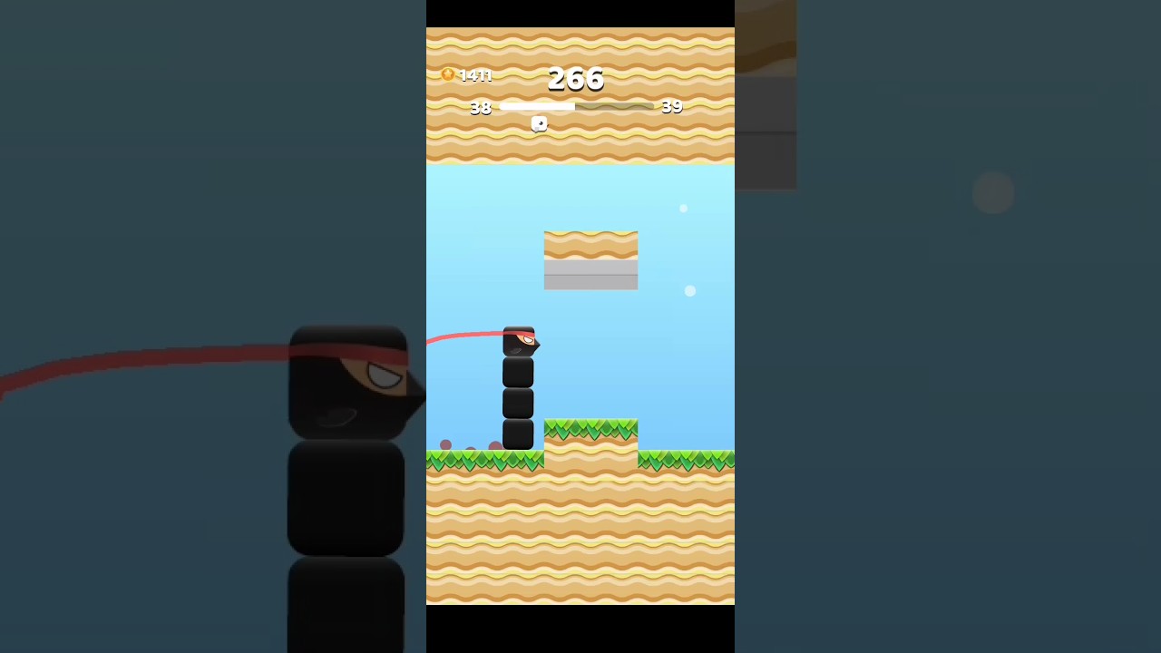 Wait For End 😱😡😠 - square bird game / 