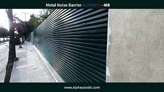 Soundproof Metal Barrier- Street Application screenshot 5