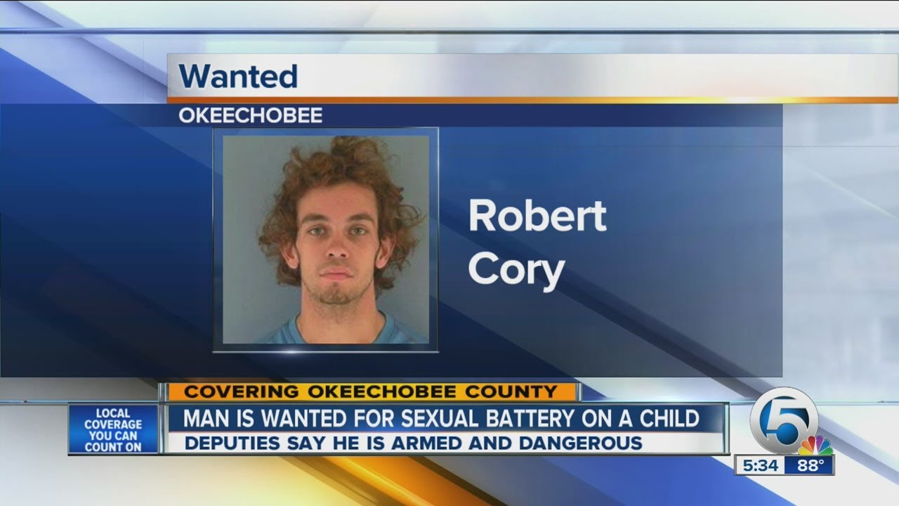 Man wanted for sexual battery on a child - YouTube