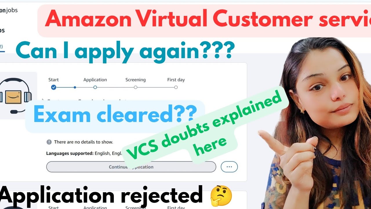 Amazon VCS hiring 2025| Amazon permanent work from home jobs| how to ...