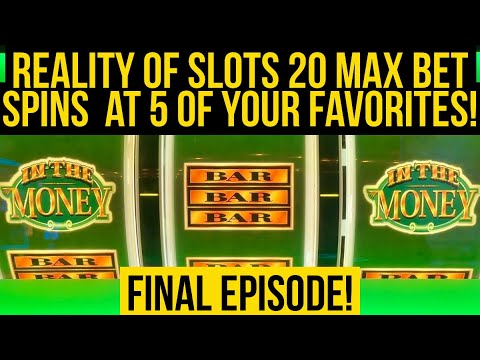 The REALITY Of SLOTS Final Episode At The MGM QH Playboy Blazing 7s In The Money 777 Double Jackpot!
