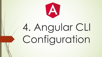 4. Angular 2 \ 4 Tutorials For Beginners | Angular CLI Configuration | Custom Angular Component