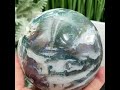 Multicoloured Moss Agate Sphere High Quality Crystal Ball 1596g 106mm