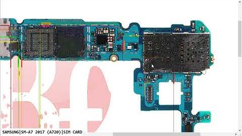 Samsung A7 2017 SM A720 No Sim Card Emargency Call Problem Hardware Solution