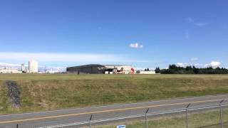 B-25 Grumpy take off from KPAE
